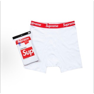 隔日到 ☆小B之都☆ Supreme Week 1 x Hanes Bries Briefs (4 Pack) 男款 白