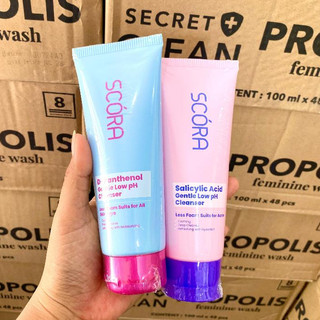 SCORA Salicylic Acid | D-Phantenol Gentle Low Ph Cleanser 10