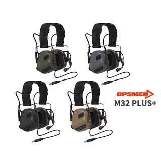 【酷愛】Opsmen M32 Plus 軍規抗噪耳機+麥克風，拾音降噪，Earmor