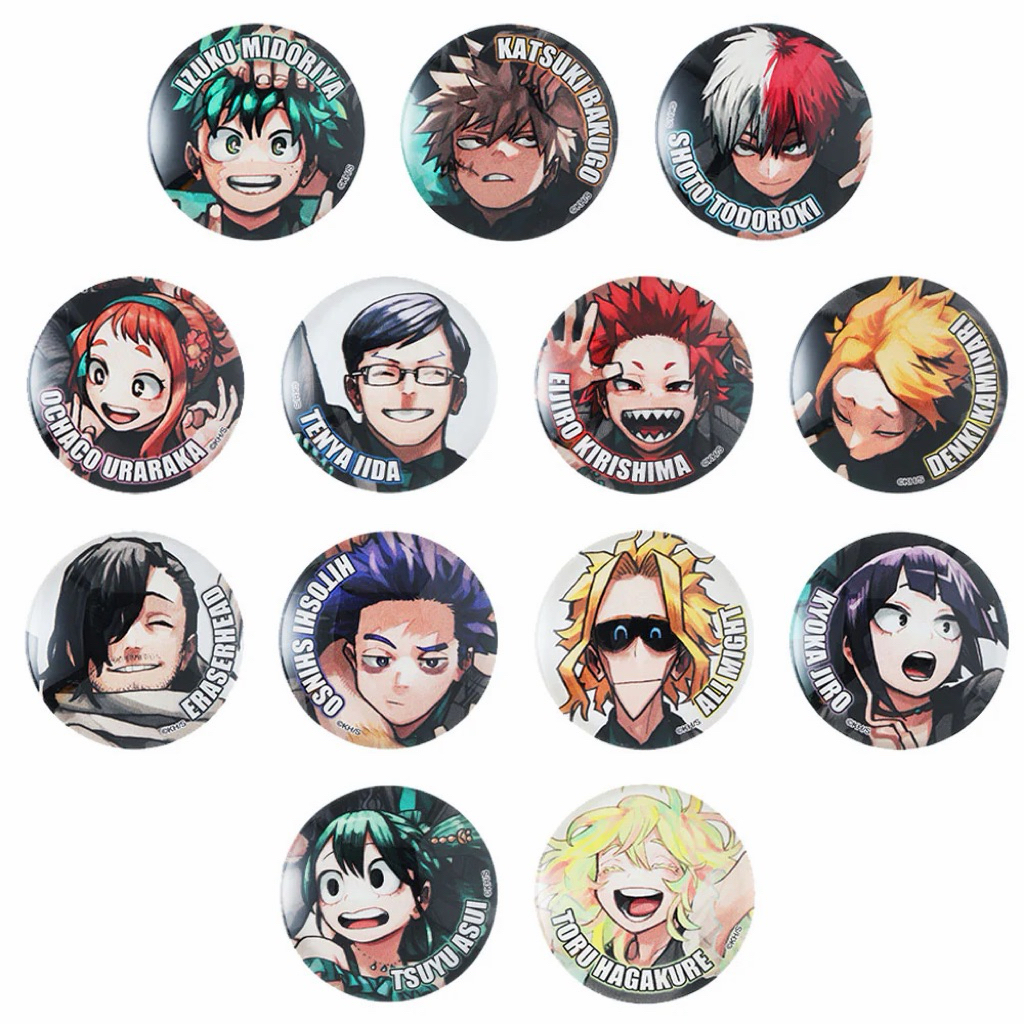 現貨【我的英雄學院】JF26 玻璃磁鐵 綠谷爆豪轟麗日飯田蛙吹切島上鳴耳郎葉隱心操歐爾麥特相澤
