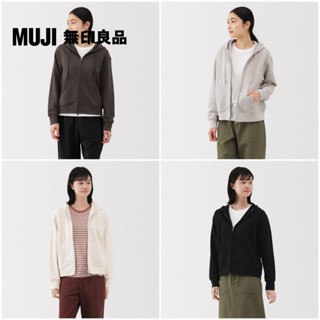 【MUJI 無印良品】女裡毛拉鍊連帽外套