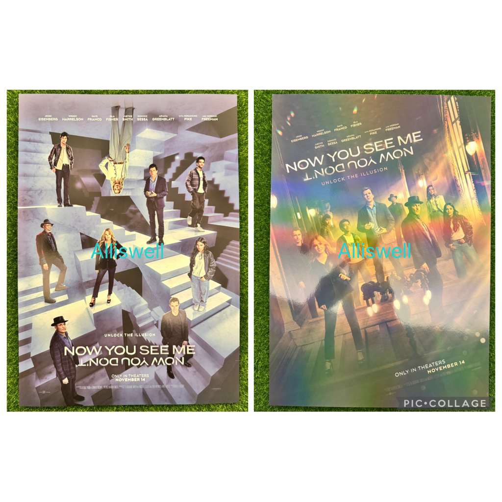 《出神入化3》《米奇17號》《紅色一號》《機密特務：阿蓋爾》《蜂刑者》限量A3正版海報 巨石強森 方序中設計