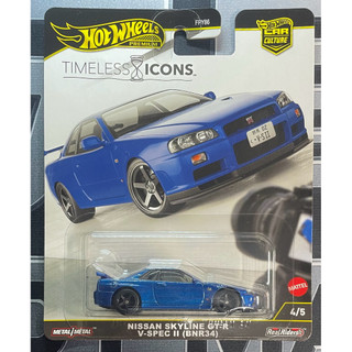 《玩具男子》風火輪 hot wheels timeless icons 日產Nissan Skyline GTR R34