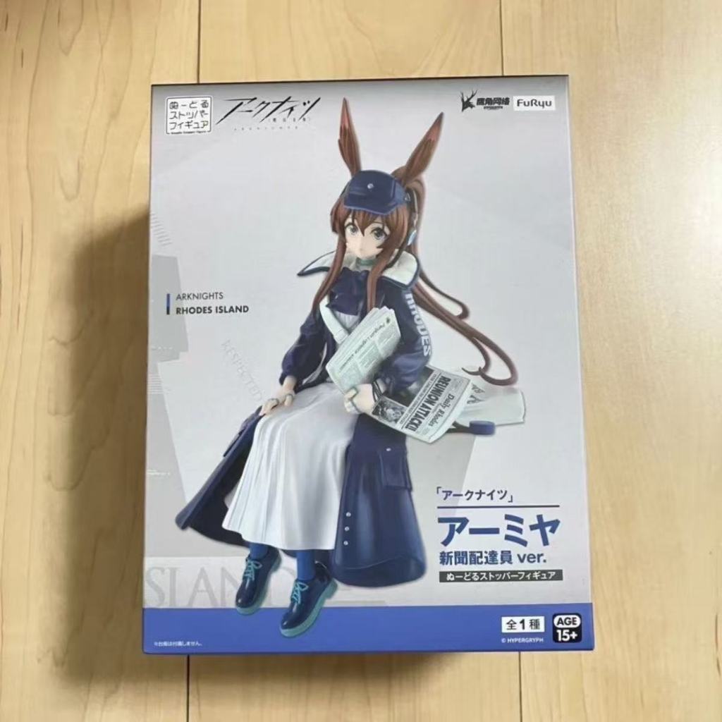 明日方舟 日版 正版 FURYU 阿米婭 能量聯結 Ver.壓泡面 景品 手辦 坐姿 阿米婭周邊