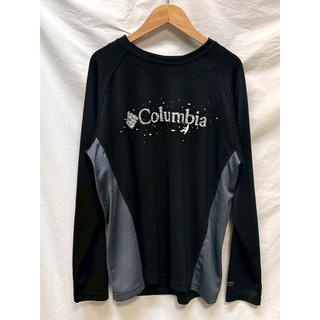 （15）Columbia 哥倫比亞 黑色戶外運動長tee