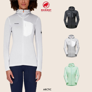 MAMMUT｜女款 Aenergy Light ML Hooded Jacket 中層連帽刷毛外套 #101403810