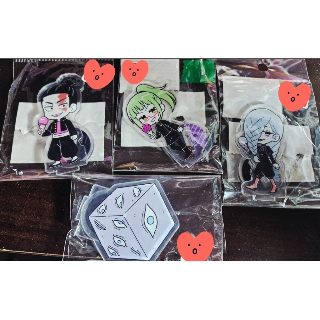 全新 咒術迴戰 小立牌 禪院真希 東堂葵 冥冥 獄門疆