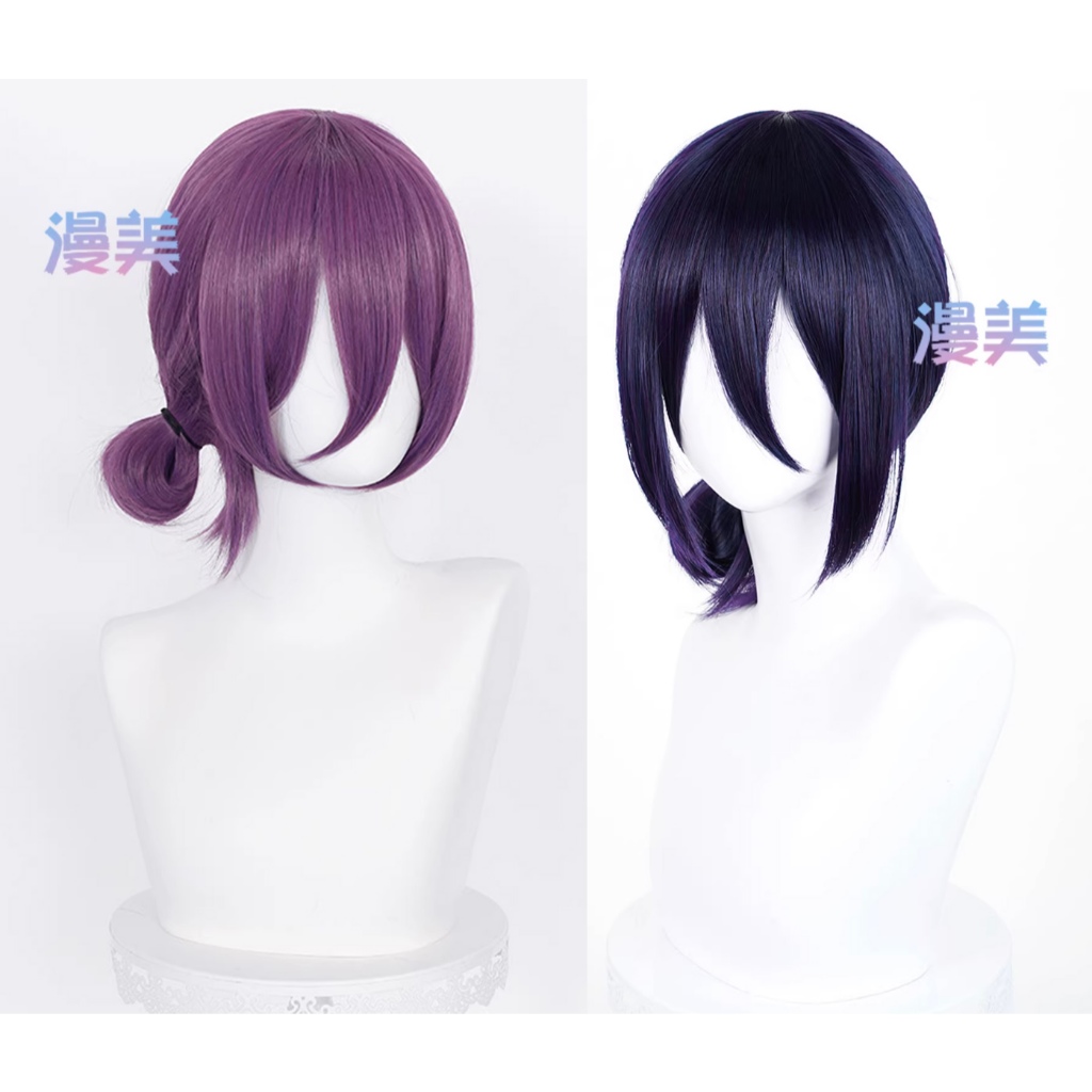 初心者♡在台現貨♡Cosplay 假髮 蕾潔 蕾塞 蕾賽 波姆 電鋸人 鏈鋸人 動畫 紫色 漫美 cos