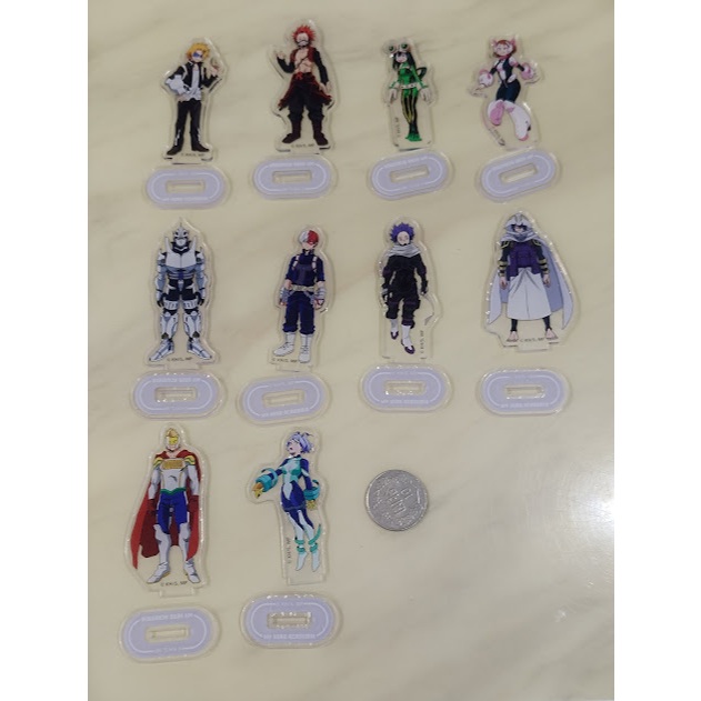 [睡睡蛙小池] 我的英雄學院 壓克力 立牌 心操人使 波動捻麗 天喰環 通行百萬 轟焦凍 麗日御茶子 蛙吹梅雨 上鳴電氣