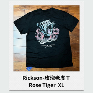 Rickson-Rose Tiger 玫瑰老虎ＴXL 全新 土耳其 潮T 男女都可穿