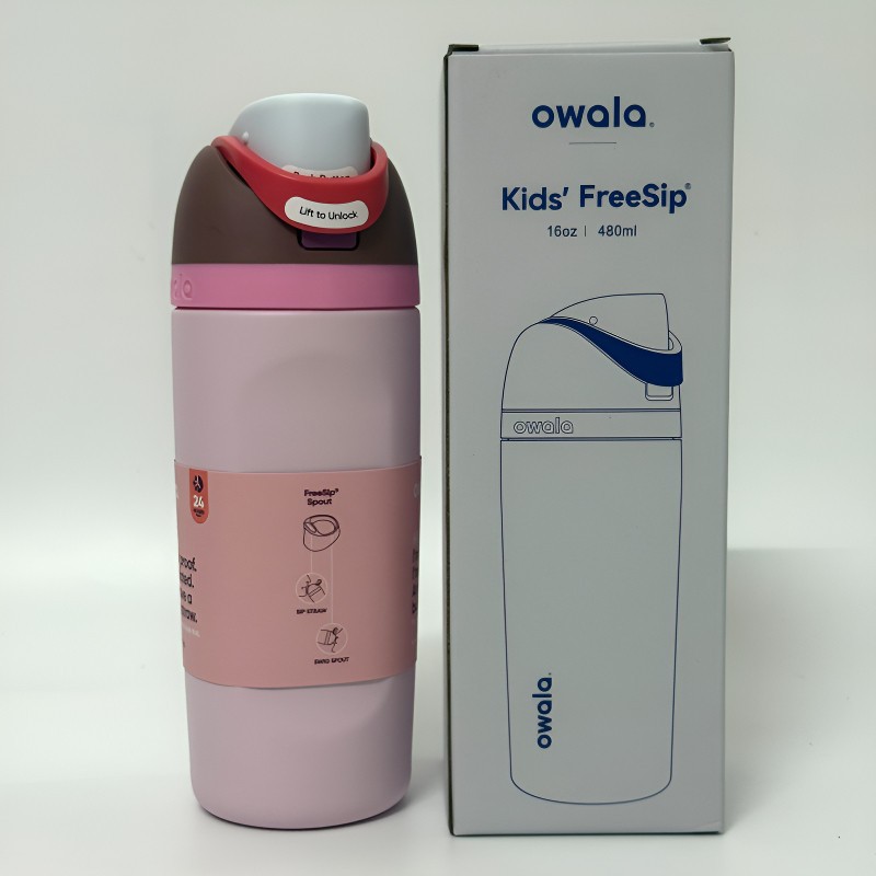【活動促銷 優惠多多 】好市多 兒童水壺 16oz/480ml 不鏽鋼 owala freesip Kids 蛋糕