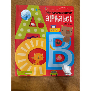 鏤空造型書My awesome alphabet book 動物造型書 ABC字母書