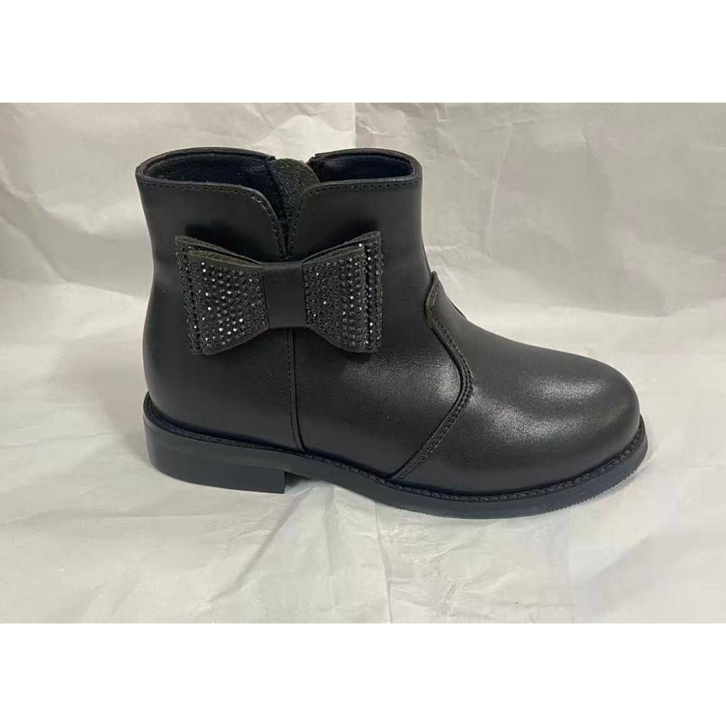 【CONNIFE 可妮妃】小蝴蝶結 小短靴 黑色(新品上市)