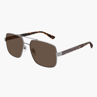 GUCCI｜GG0529S-002 飛行員金屬太陽眼鏡【葛洛麗雅眼鏡】