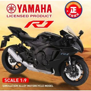 玩具村 1:9 1/9 授權 YAMAHA 山葉 R1 重機模型 機車 模型 收藏
