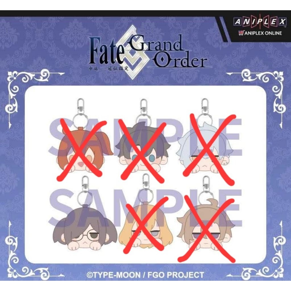 餘芥雛子 Fate Grand Order  fgo 新春系列 糰子毛絨吊飾