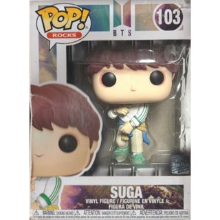 Funko Pop! Rocks系列 BTS防彈少年團 SUGA Q版造型公仔