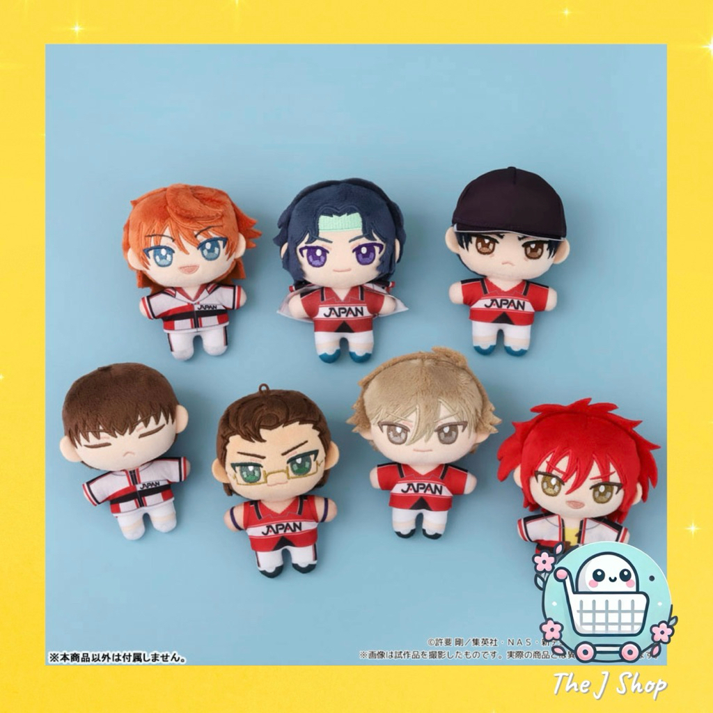 J代購🌸日版《網球王子》NuiPal 絨毛娃娃吊飾 正版 千石清純 幸村精市 真田弦一郎 白石薔介 遠山金太郎 2602