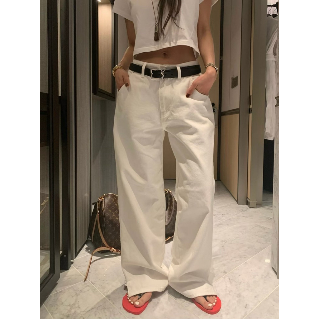 Super Shy🖤VK✔️新年快樂🧨預購三色直筒牛仔褲(藍m現貨