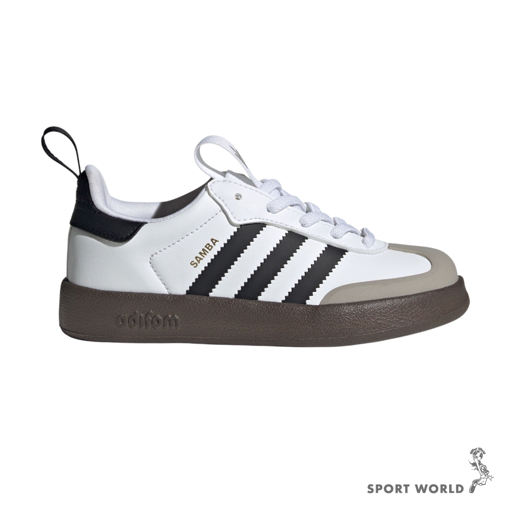 Adidas 休閒鞋 中童鞋 德訓鞋 ADIFOM SAMBA 360 白【運動世界】IH3505