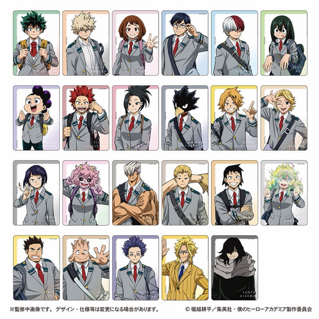 預購 【我的英雄學院】TOHO Epilogue 綠谷出久爆豪勝己麗日御茶子轟焦凍相澤消太立牌，今年四五月出貨