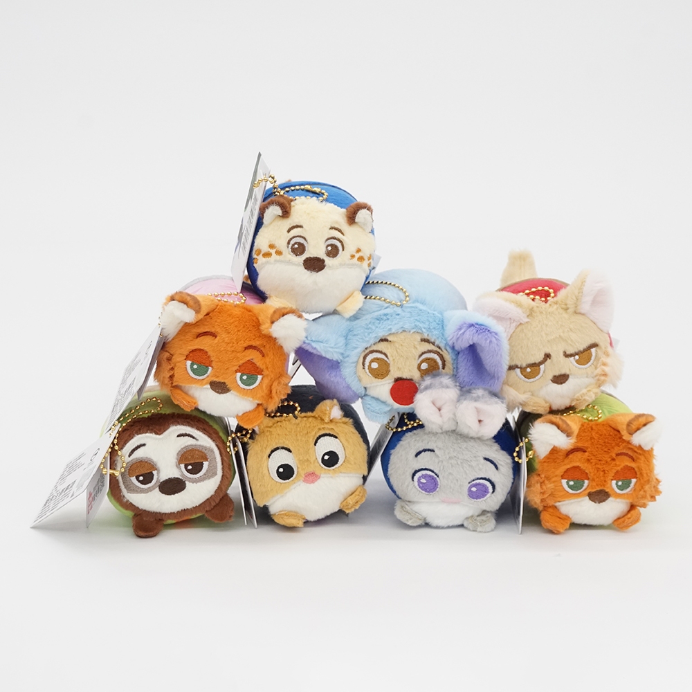 ZOOTOPIA 動物方城市3吋吊飾(特價) 娃娃 玩偶 吊飾 背包掛飾 迪士尼 茱蒂 尼克【久大文具】0405