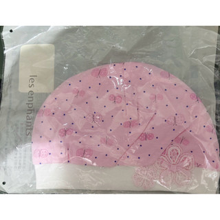 全新品 les enphants 麗嬰房 嬰幼兒 淺粉色帽 3-6個月