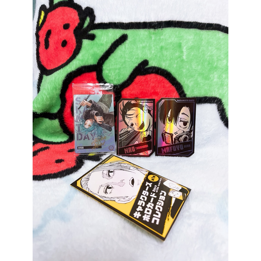 「SAKAMOTO DAYS 坂本日常」勢羽真冬 虎丸尚 晶 餅卡 全息卡 小卡
