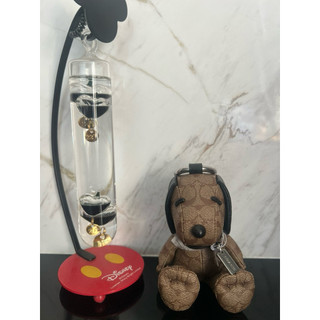 (現貨）Coach x Snoopy聯名史努比吊飾