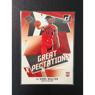 【暴龍核心】Ja’kobe Walter 24-25 Donruss RC 新人 球員特卡