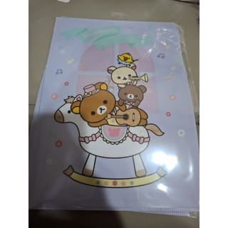 San-X Rilakkuma 日本官方資料夾 （日本大阪專櫃帶回）