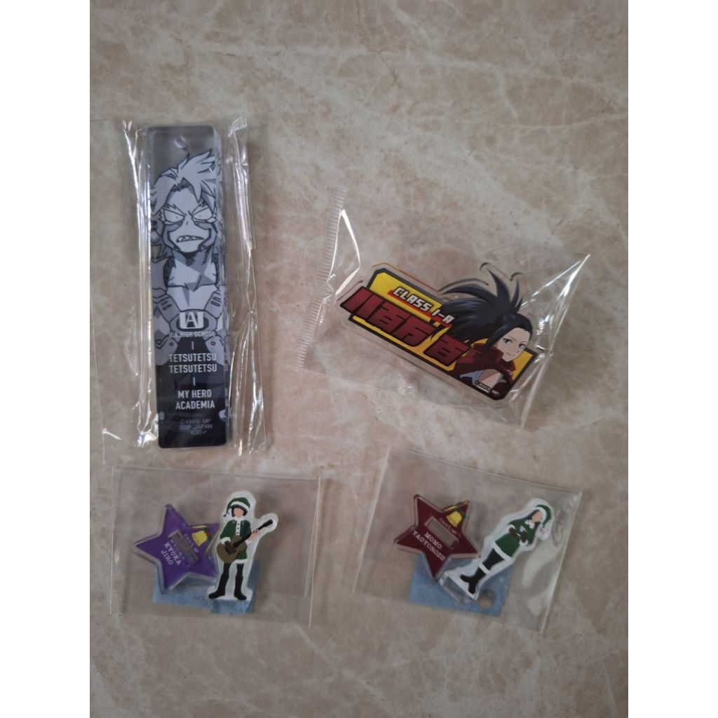 合售 我的英雄學院 一番賞 耳郎響香 聖誕節 八百萬百 鐵哲徹鐵 霍克斯 徽章 壓克力立牌 壓克力吊飾