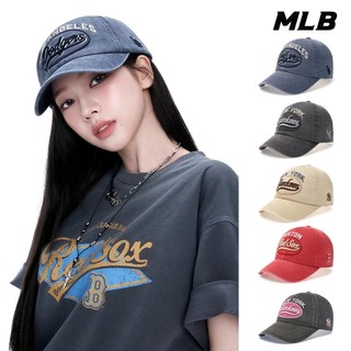 MLB 可調式軟頂棒球帽 Varsity系列 道奇/洋基/紅襪隊 (3ACPV165N-五款任選)【官方旗艦店】