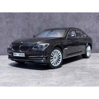 【Kyosho無盒瑕疵改燈具】 1/18 BMW F02 750Li LCI 棕色 1/18 模型車