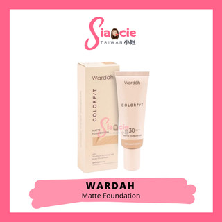 WARDAH Colorfit Matte Foundation - Liquid Foundation 30ml