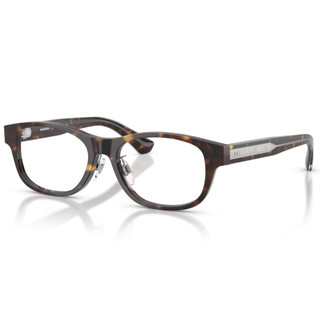 【BURBERRY】BE2449D 4205#53mm#型男標配款#長方框光學眼鏡(琥珀色)#金橘眼鏡