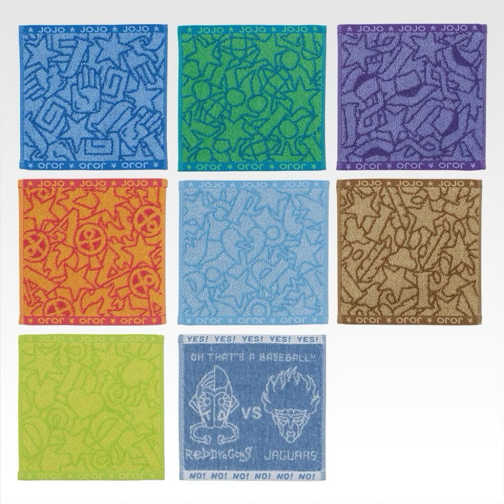 日版 現貨 一番賞 JoJo的奇妙冒險 星塵遠征軍-STAND RUSH! J賞 毛巾(下單即出貨）