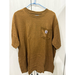 限量T Carhartt 卡其色 短袖 XL 愛心 logo friends of Carhartt