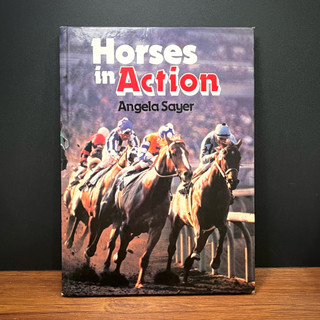◤降價出清💥絕版書況佳 原文 馬術攝影專書《Horses in Action》Angela Sayer｜Optimum