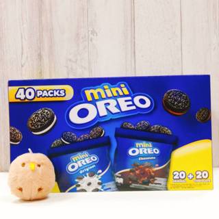COSTCO 奧利奧 迷你巧克力夾心餅乾分享組 816公克 OREO Mini 巧克力餅乾 夾心餅乾 40包 香草 可可