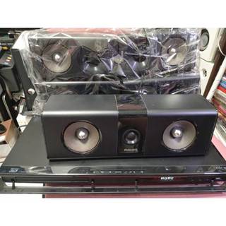稀有PHILIPS飛利浦BD藍光DVD播放機 5.1 3D家庭影院 HTB3520 DVD機 5隻喇叭拆賣 外陽拍室