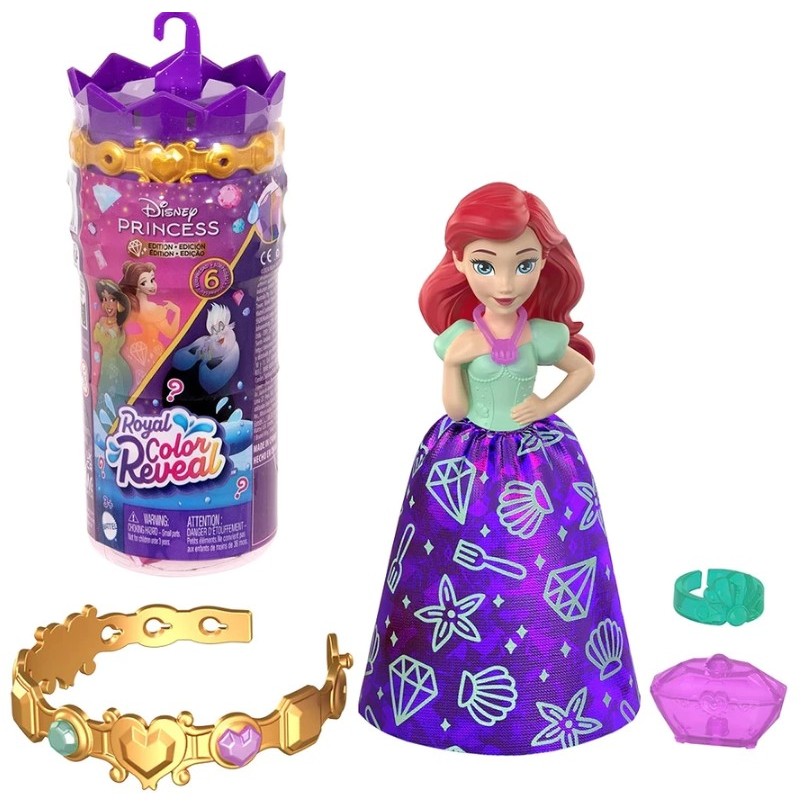 智酷玩具屋 正版 Disney 迪士尼公主-皇家公主與反派角色驚喜造型系列MDP22272 盲抽 隨機一個 生日禮物