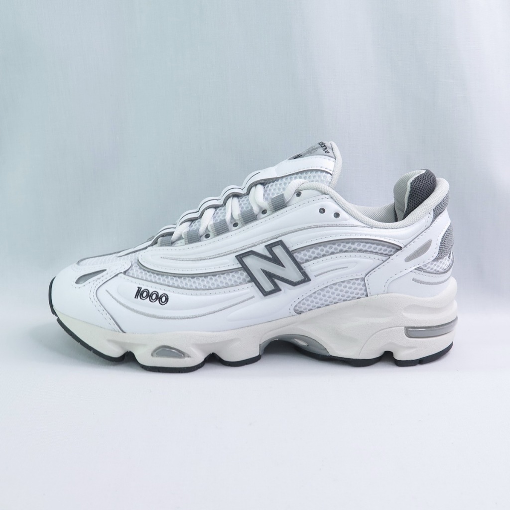 NB M1000D 休閒鞋 男女款 運動鞋 情侶鞋 D楦 1000 數字潮鞋 流行穿搭 白/灰