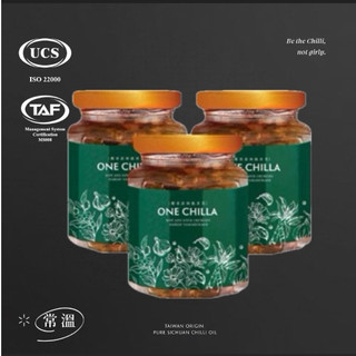ONE CHILLA 灣沏辣｜ 醋香蒜辣脆貢菜 3入組 全新包裝