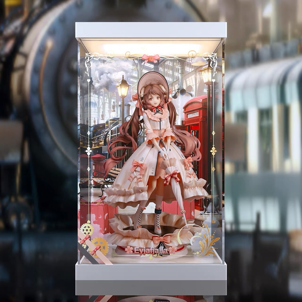 《Yao 挖寶趣》Myethos 明日方舟 艾雅法拉 夢源之地ver. 1/7 PVC公仔 專用展示盒