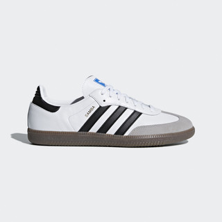 ADIDAS SAMBA OG 男女款 運動 休閒鞋 B75806 白灰黑 板鞋