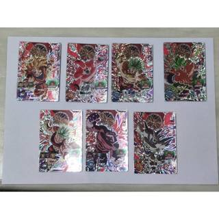 BMT1-BMT9 CP卡(整套) 七龍珠英雄 大爆炸任務 孫悟空 達爾 魔人普烏:善 黃金弗力扎 布羅利:BR 賽魯