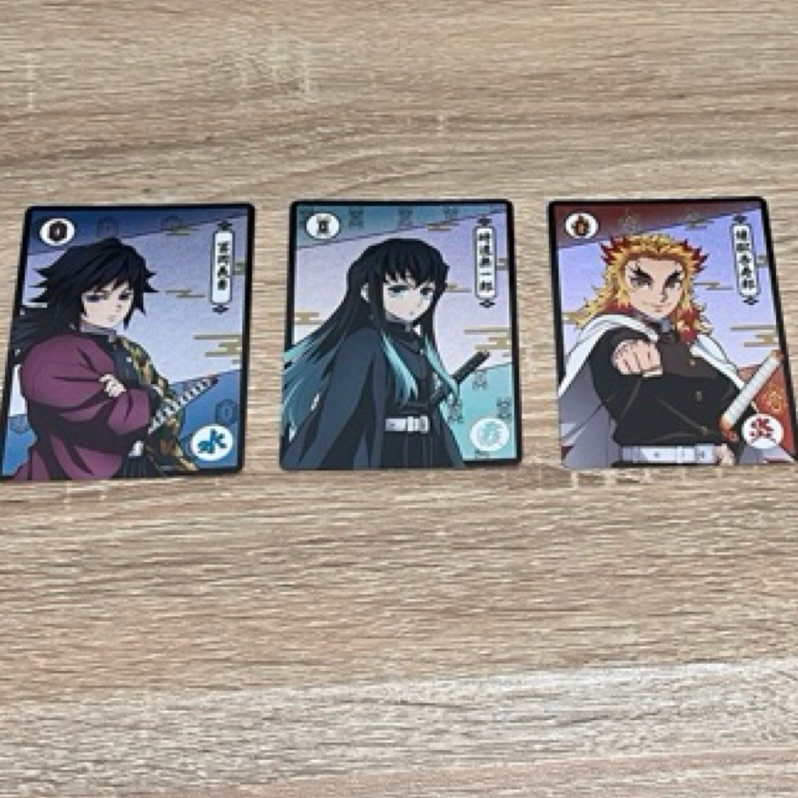 鬼滅之刃小卡閃卡富岡義勇水柱時透無一郎霞柱煉獄杏壽郎炎柱全身霞柱時透無一郎