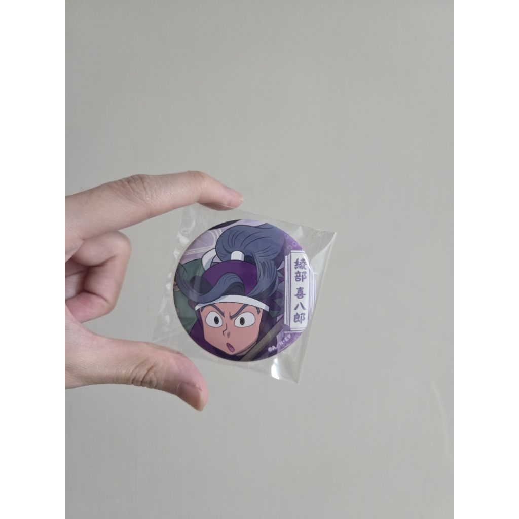 忍亂〔全新正版〕日本 忍者亂太郎 忍たま乱太郎  走れ！運動会！の段 運動會之段 白組 綾部喜八郎 胸章徽章