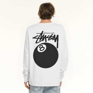 多色可選 Stussy 8 Ball 8號球系列 美式復古長T 圓領長袖 休閒寬鬆 長踢 男女同款 Stussy 長袖